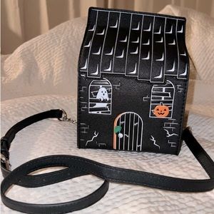 Mad Engine Haunted House Purse